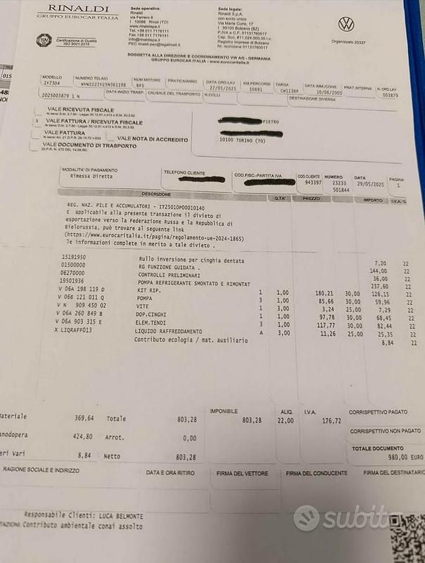 Usata VW New Beetle 2005 Nero Utilitaria