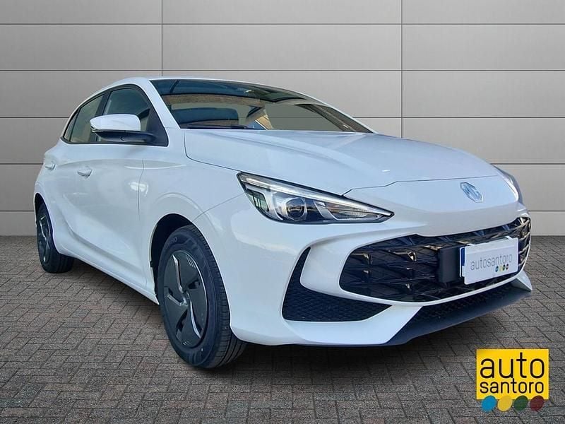 Nowe MG MG3 101 KM (74 kW) 2025 Biały Hatchback