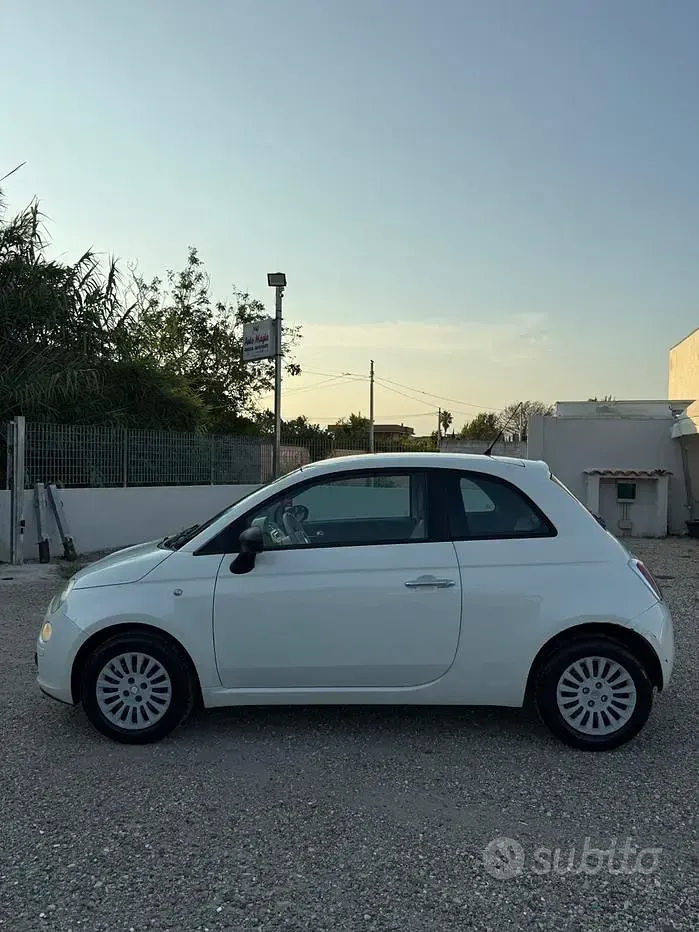 Usata Fiat 500 Pop 69 CV (50 kW) 2010 Bianco Berlina