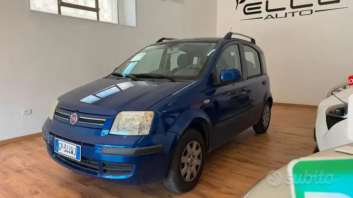 Usata Fiat Panda Dynamic 60 CV (44 kW) 2008 Bluazzurro Utilitaria