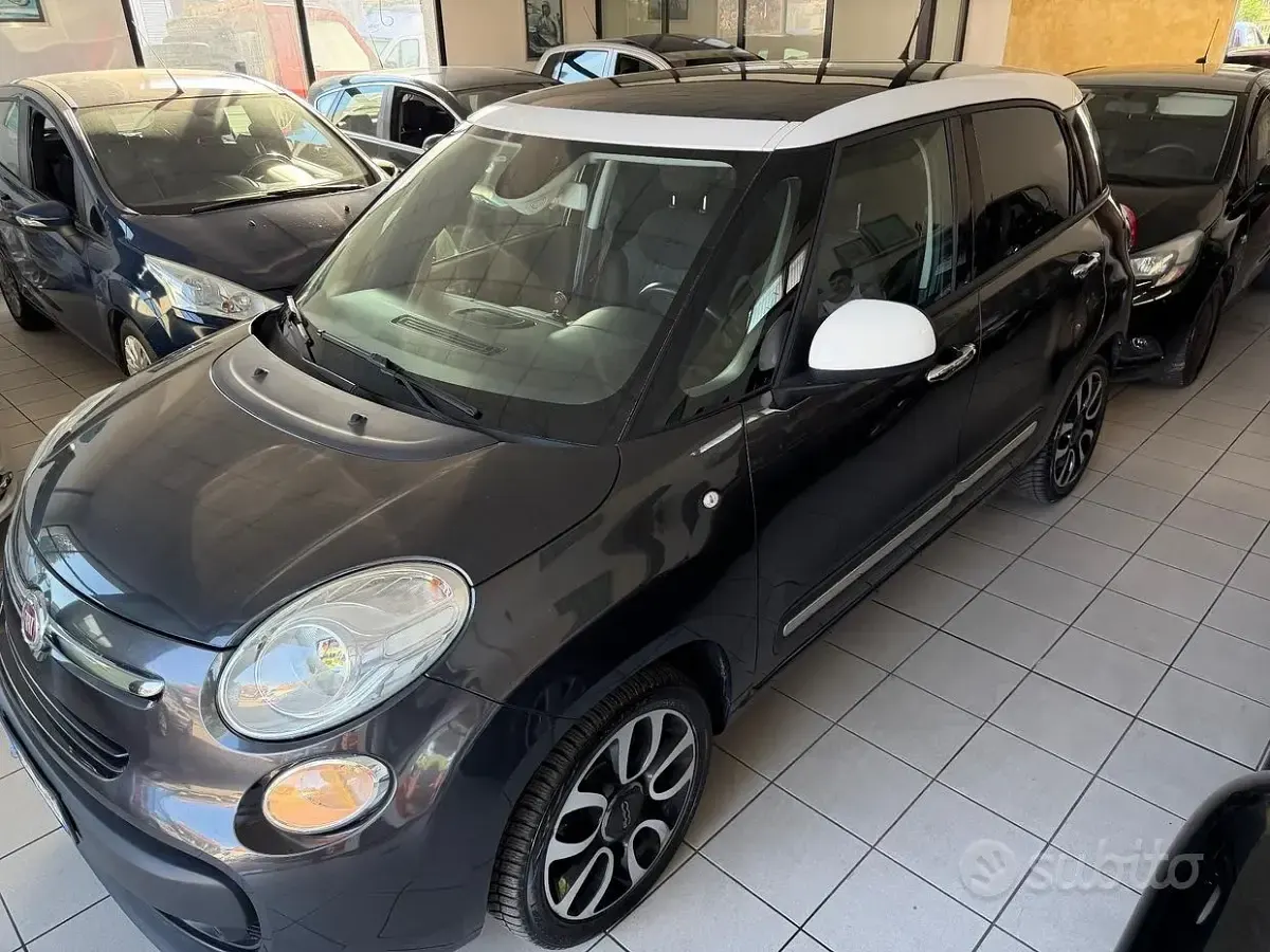 Usata Fiat 500L 95 CV (69 kW) 2017 Nero Monovolume