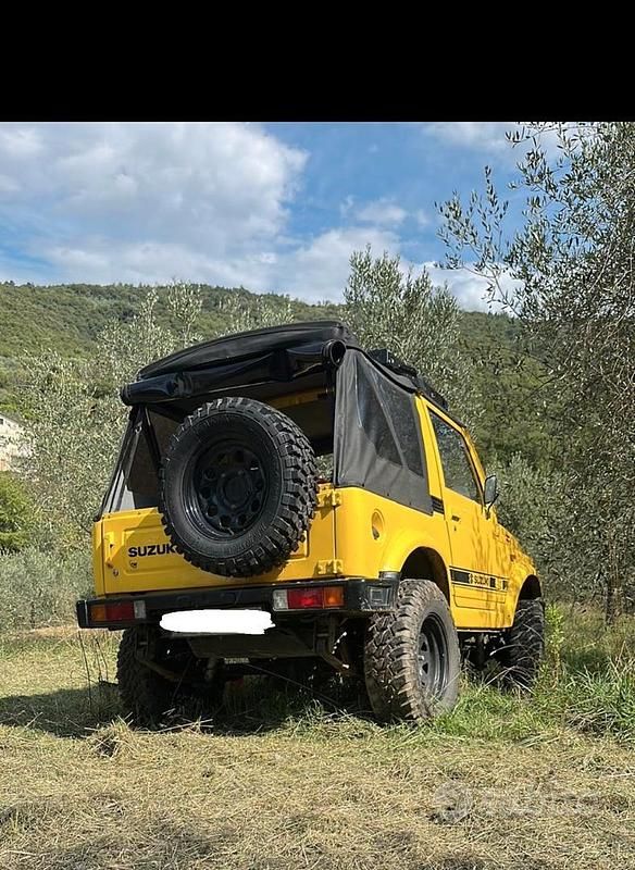 Usata Suzuki Samurai 69 CV (50 kW) 1995 Giallo SUV