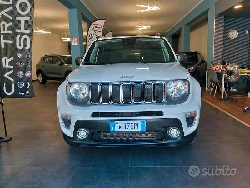 Usata Jeep Renegade Limited 140 CV (102 kW) 2019 Bianco SUV