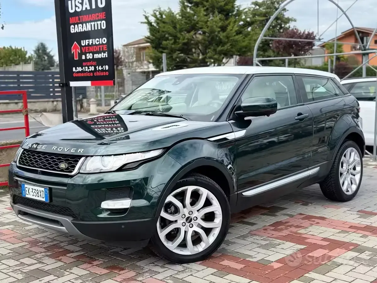 Occasion Land Rover Range Rover evoque Prestige 241 PK (177 kW) 2012 Groen SUV