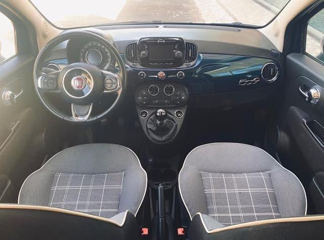 Usata Fiat 500C Lounge 69 CV (50 kW) 2018 Blu/azzurro Cabrio