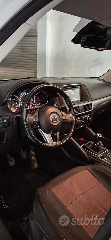 Usata Mazda CX-5 150 CV (110 kW) 2016 Bianco SUV