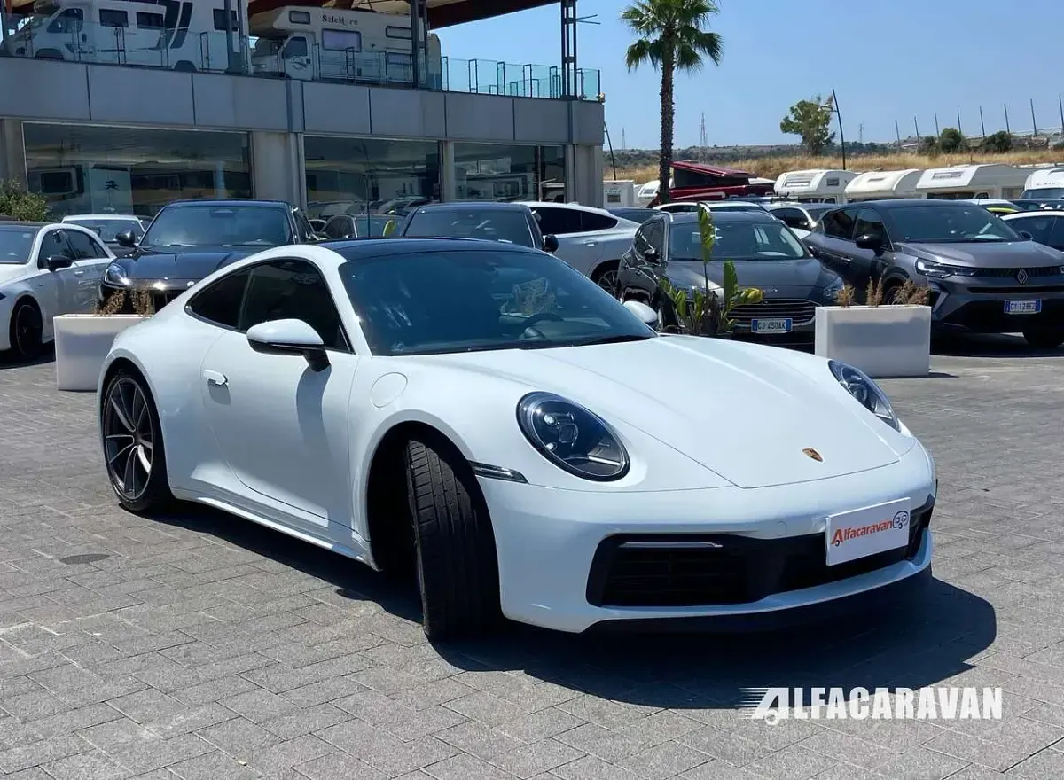 Usata Porsche 911 Carrera S 450 CV (330 kW) 2021 Bianco Coupé