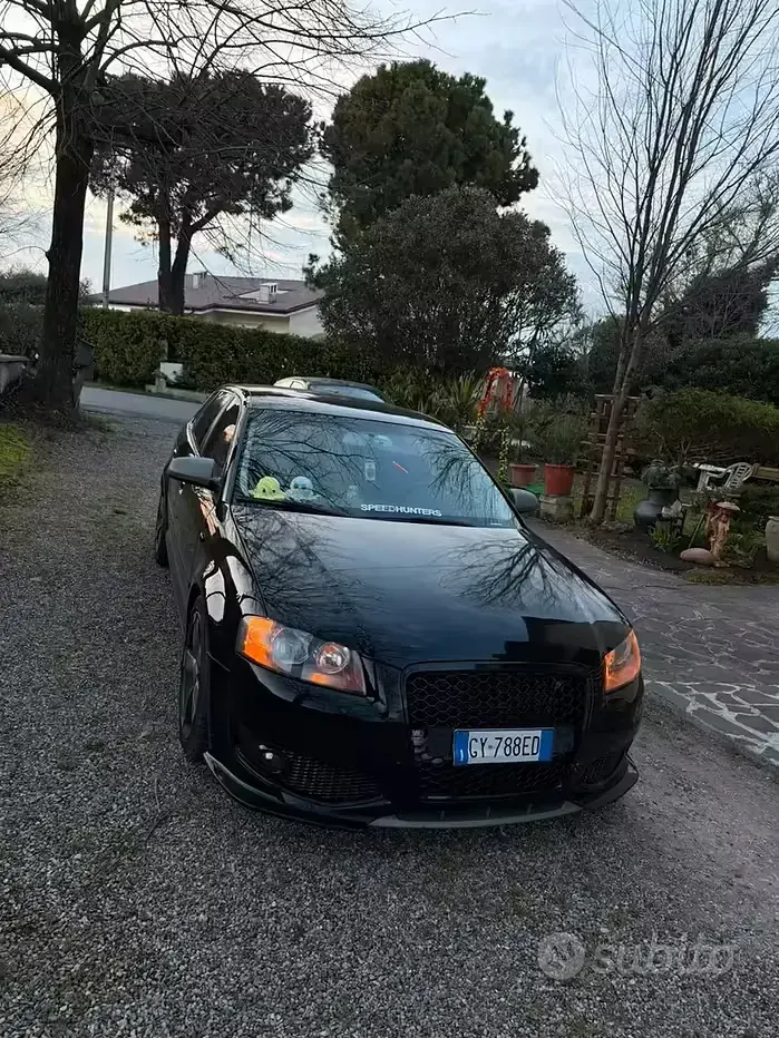 Usata Audi A3 Sport 200 CV (147 kW) 2005 Nero Berlina