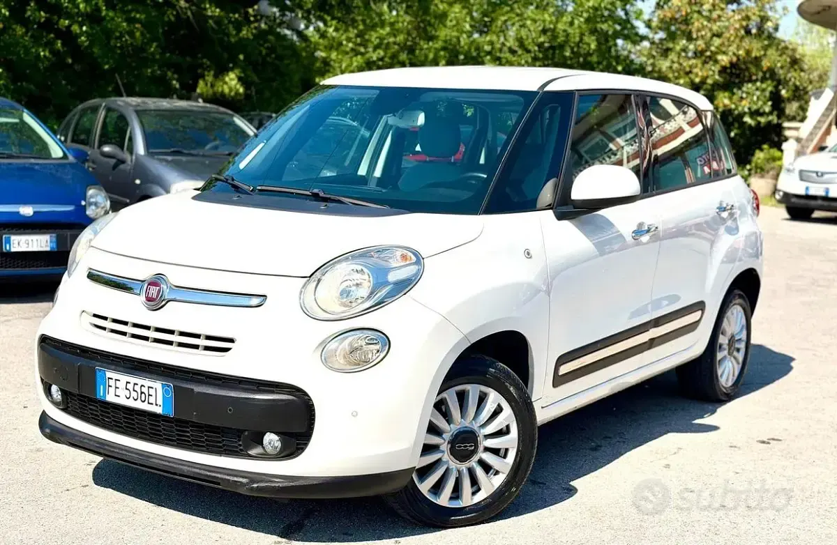 Usata Fiat 500L 80 CV (58 kW) 2016 Bianco Monovolume