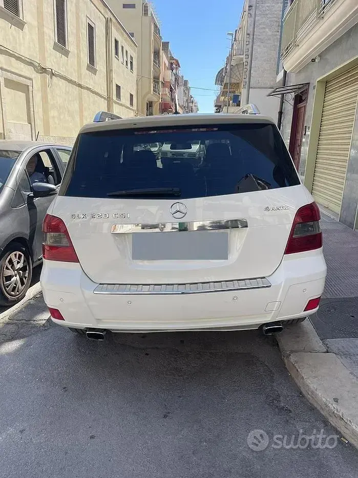 Usata Mercedes GLK220 2011 Bianco SUV