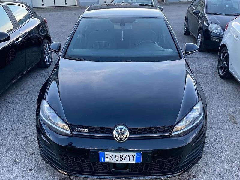 Usata VW Golf VII GTD 184 CV (135 kW) 2013 Nero Berlina
