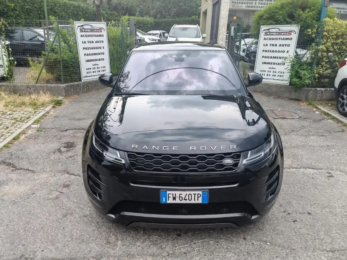 Usata Land Rover Range Rover evoque HSE Dynamic 150 CV (110 kW) 2019 Nero SUV