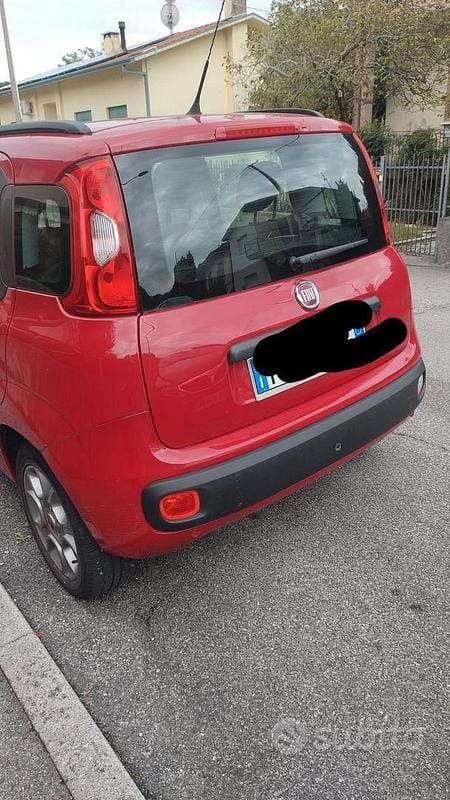 Usata Fiat Panda 2020 Rosso Utilitaria
