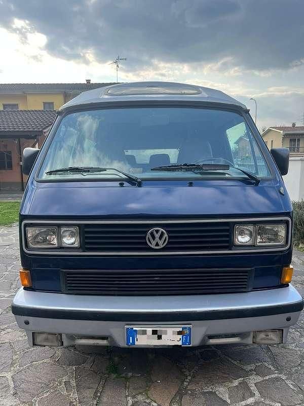 Usata VW T3 122 CV (89 kW) 1989 Blu/azzurro Furgone