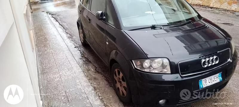 Usata Audi A2 90 CV (66 kW) 2002 Nero Utilitaria