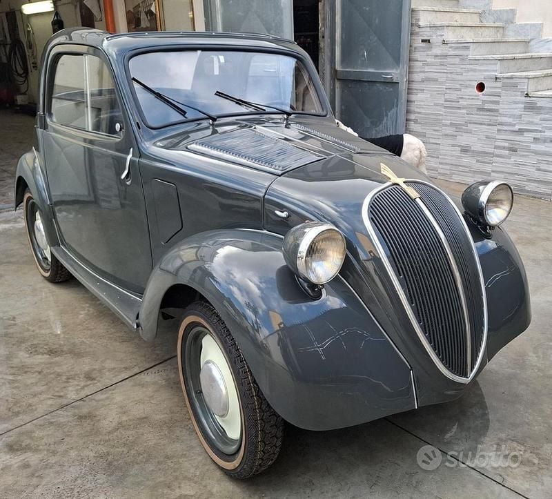 Usata Fiat Topolino 1950 Grigio Utilitaria