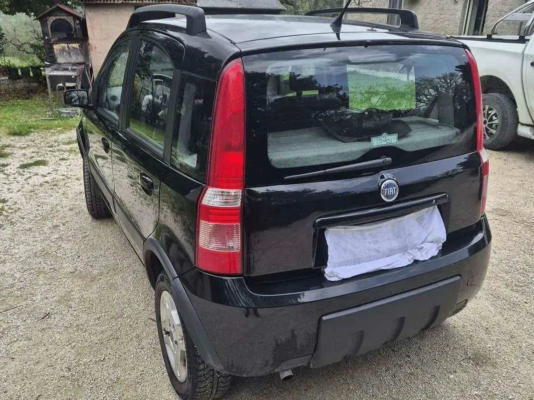 Usata Fiat Panda 4x4 69 CV (50 kW) 2006 Nero Utilitaria