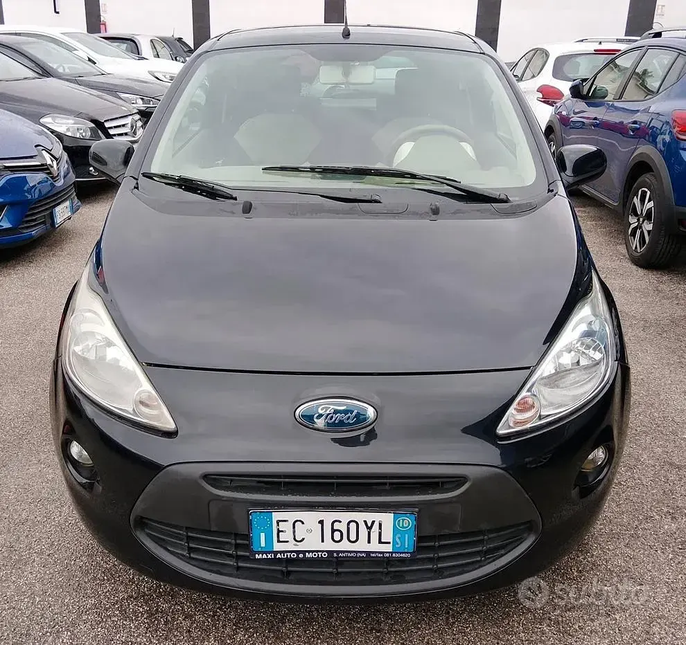 Usata Ford Ka Titanium 69 CV (50 kW) 2010 Nero Utilitaria