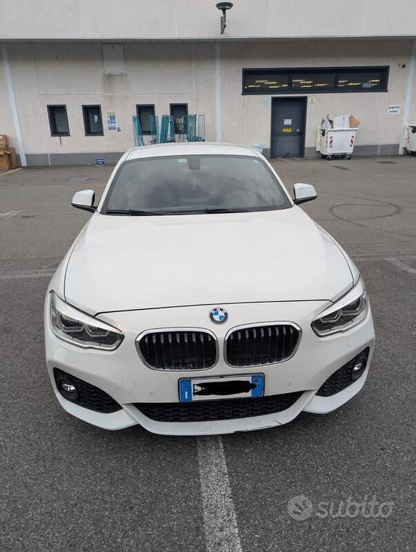Usata BMW 118 M Sport 150 CV (110 kW) 2018 Bianco Utilitaria