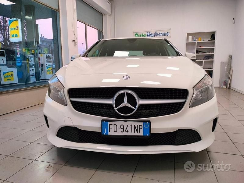 Usata Mercedes A160 Executive 90 CV (66 kW) 2016 Bianco Berlina