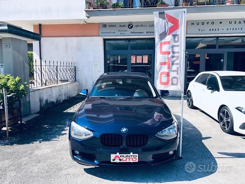 Usata BMW 116 Efficient Dynamics 116 CV (85 kW) 2012 Blu Utilitaria