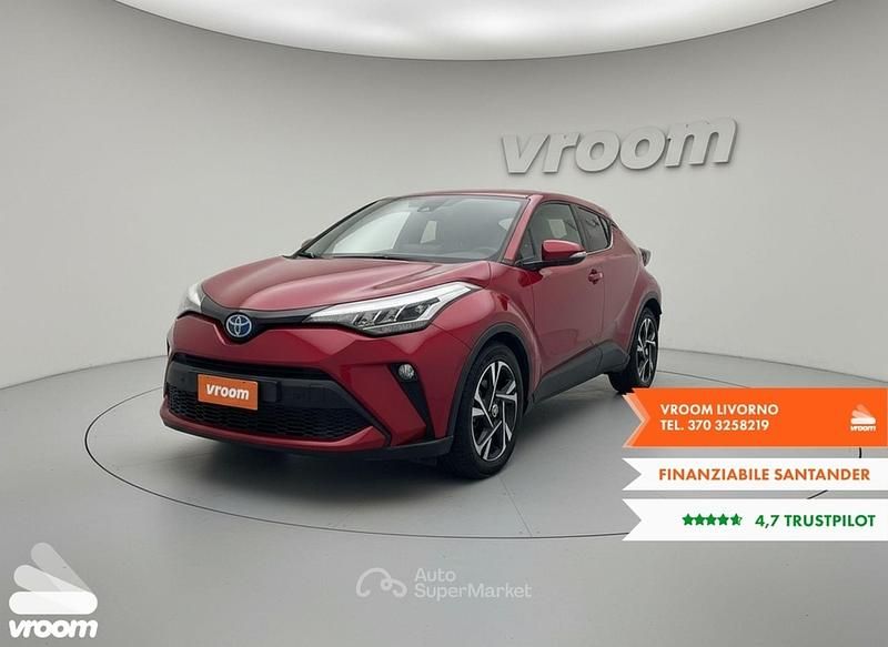 Usata Toyota C-HR Trend 98 CV (72 kW) 2022 Rosso SUV
