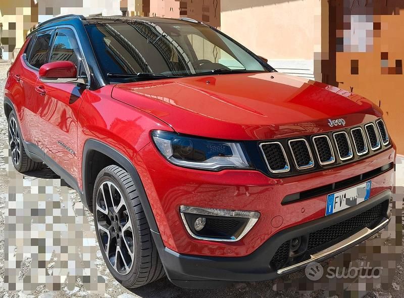 Rosso Usata 2019 Jeep Compass Limited SUV | 19.000 € (Buon prezzo) - Immagine 1/4