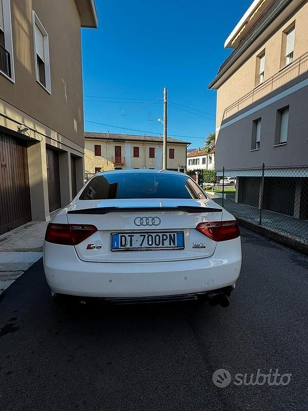 Usata Audi A5 S-Line 2008 Bianco Coupé
