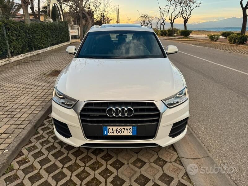 Bianco Usata 2015 Audi Q3 S-Line SUV | 18.900 € (Molto cara) - Immagine 1/4