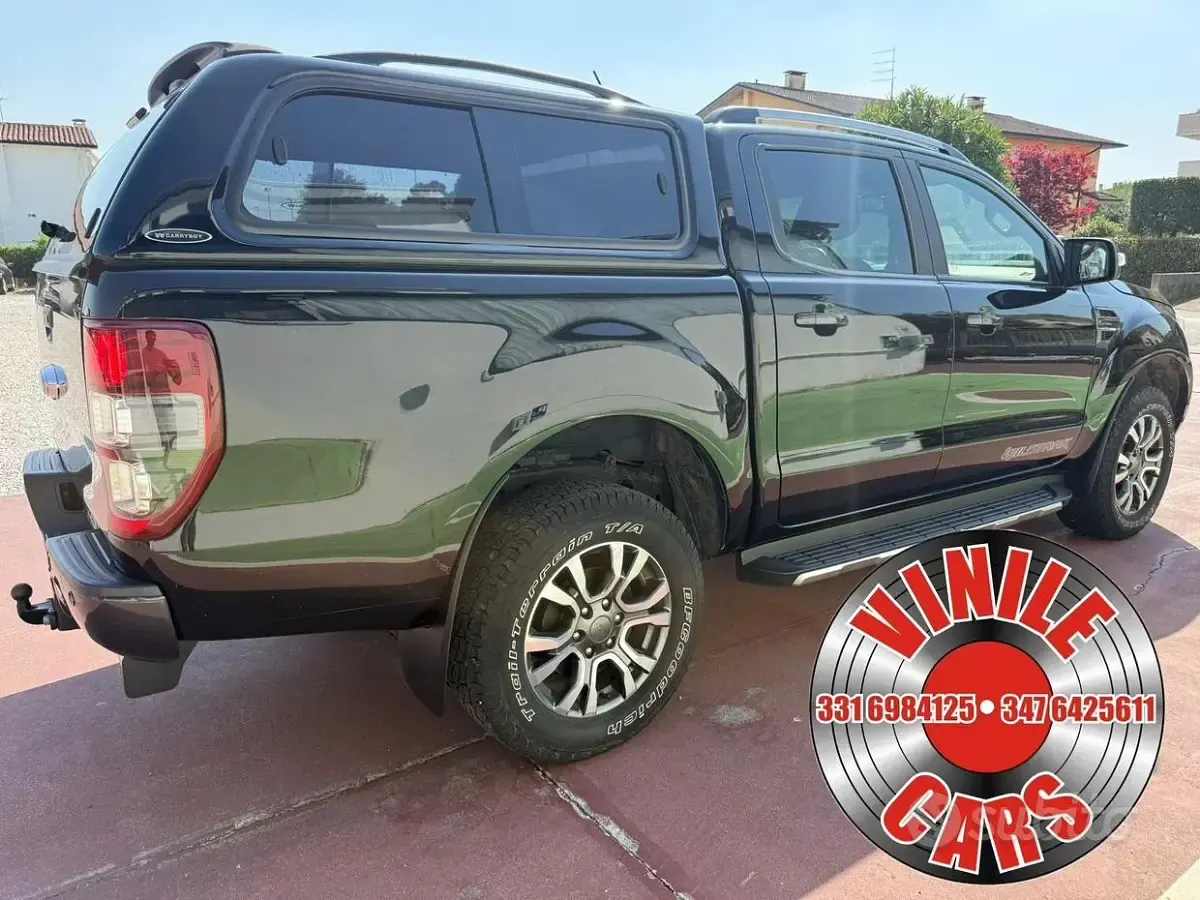 Usata Ford Ranger Wildtrack 213 CV (156 kW) 2021 Nero Pick-up