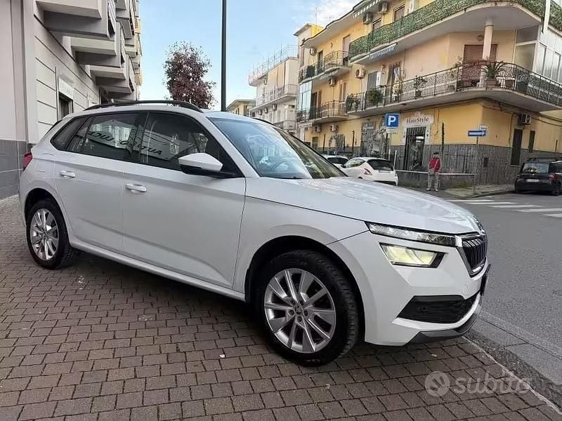 Usata Skoda Kamiq Style 90 CV (66 kW) 2021 Bianco SUV