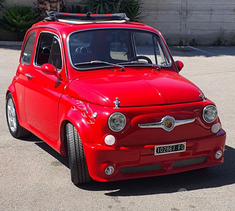 Usata Fiat 500 1970 Rosso Utilitaria
