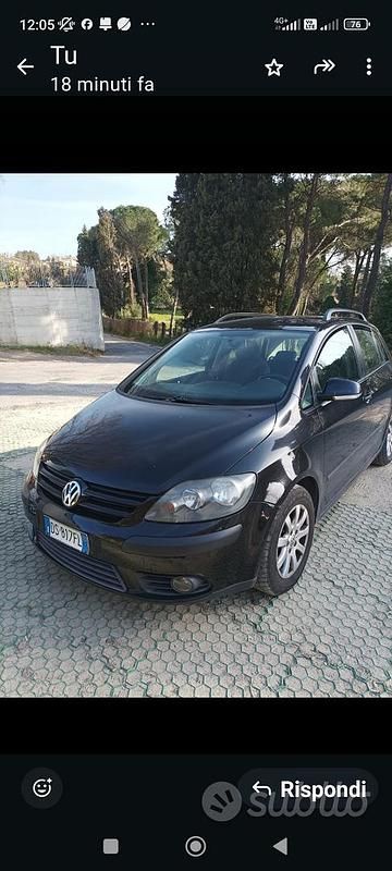 Usata VW Golf VI 2008 Nero Utilitaria