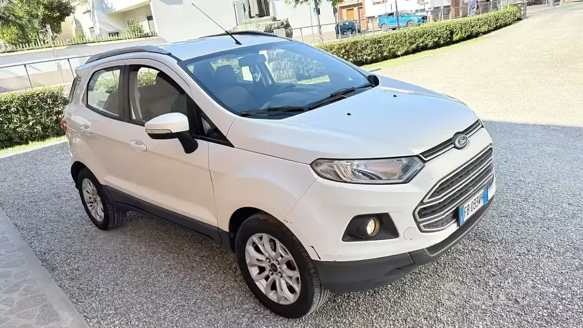 Usata Ford Ecosport 90 CV (66 kW) 2015 Bianco SUV