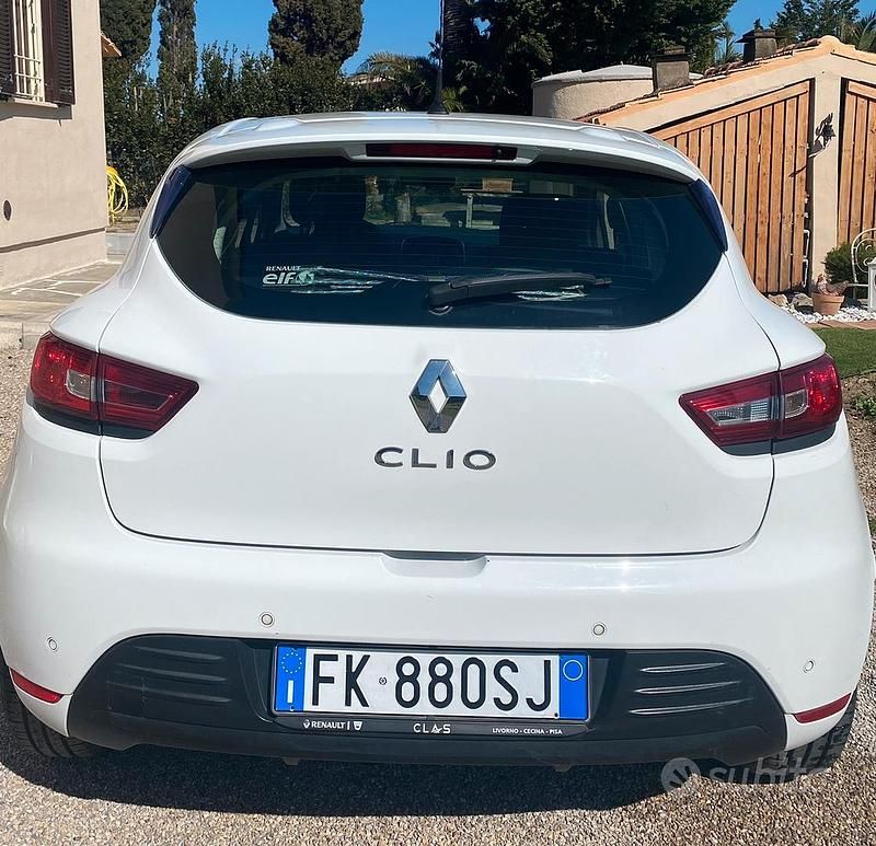 Usata Renault Clio IV 75 CV (55 kW) 2017 Bianco Berlina