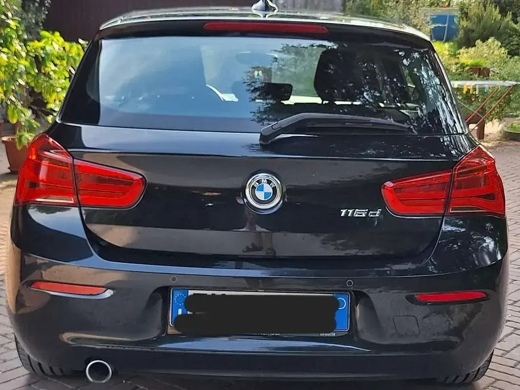 Usata BMW 116 116 CV (85 kW) 2017 Nero Utilitaria