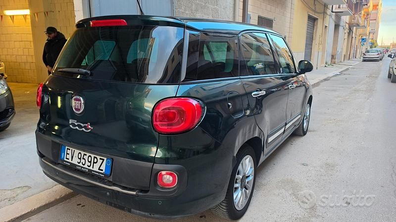 Usata Fiat 500L Easy 105 CV (77 kW) 2014 Verde Monovolume
