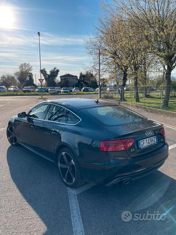Usata Audi A5 150 CV (110 kW) 2016 Blu Coupé