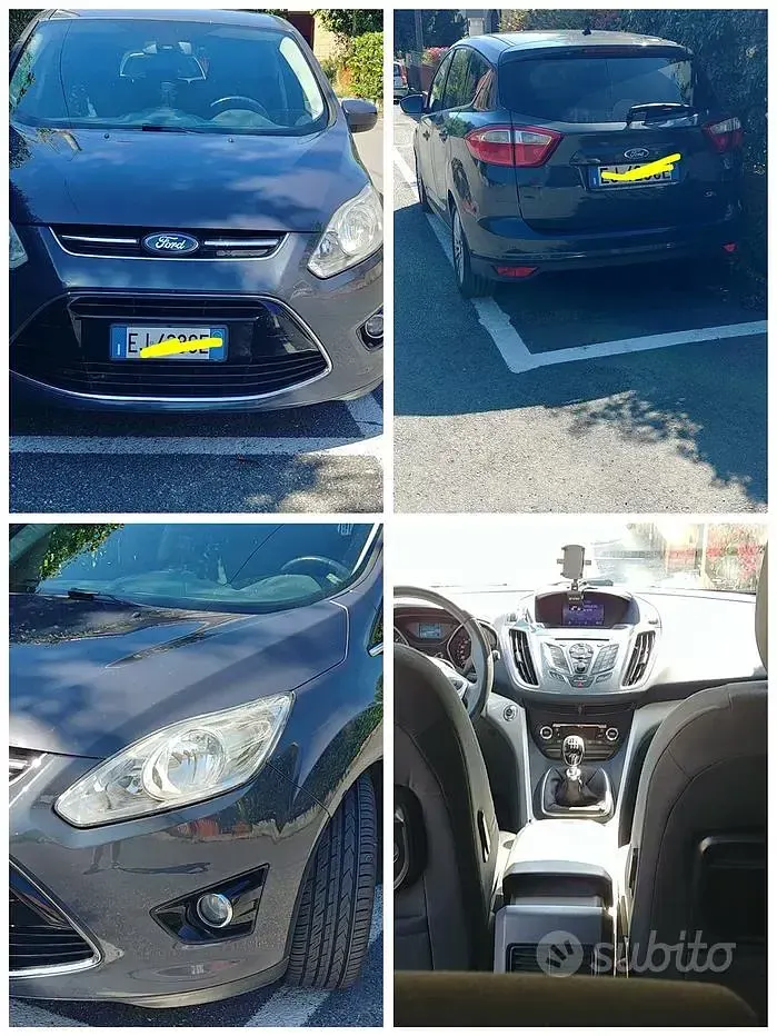 Usata Ford C-MAX 115 CV (84 kW) 2011 Grigio Monovolume