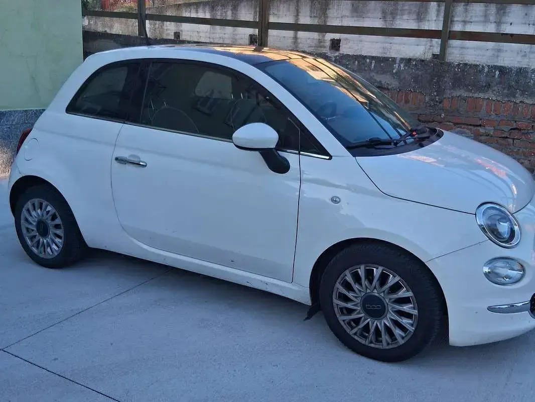 Usata Fiat 500 Lounge 95 CV (69 kW) 2017 Bianco Utilitaria