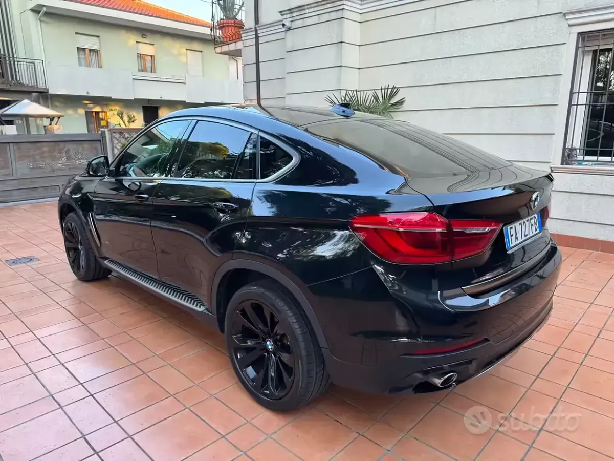 Usata BMW X6 258 CV (189 kW) 2015 Nero SUV