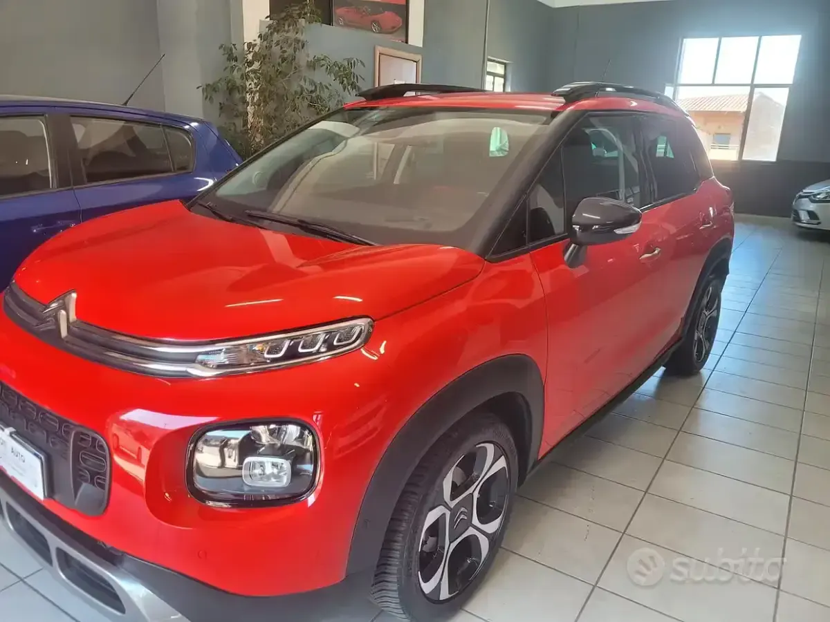 Usata Citroën C3 Aircross Shine 102 CV (75 kW) 2018 Rosso SUV