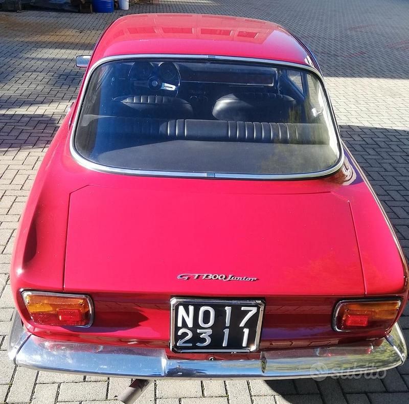 Usata Alfa Romeo GT Junior 1960 Rosso Berlina