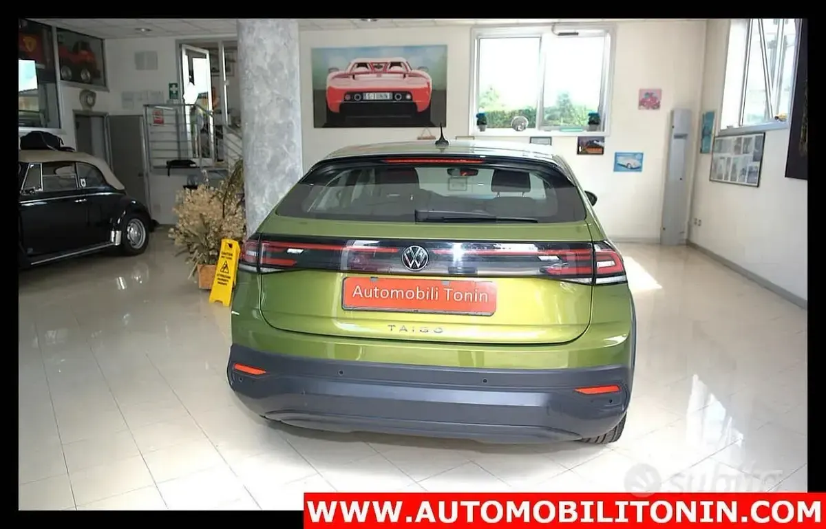 Usata VW Taigo 95 CV (69 kW) 2022 Verde SUV