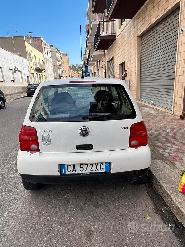 Usata VW Lupo 2001 Bianco Utilitaria