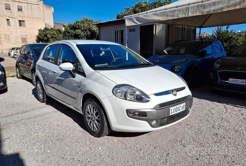 Usata Fiat Punto Evo S 75 CV (55 kW) 2010 Bianco Utilitaria