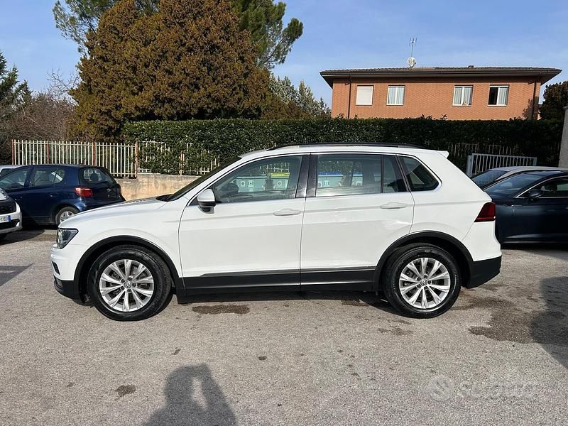 Usata VW Tiguan 116 CV (85 kW) 2018 Bianco SUV