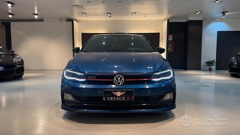 Usata VW Polo GTI 200 CV (147 kW) 2019 Blu Berlina