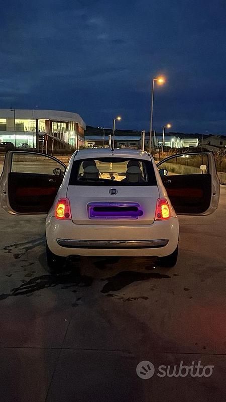 Usata Fiat 500 75 CV (55 kW) 2008 Bianco