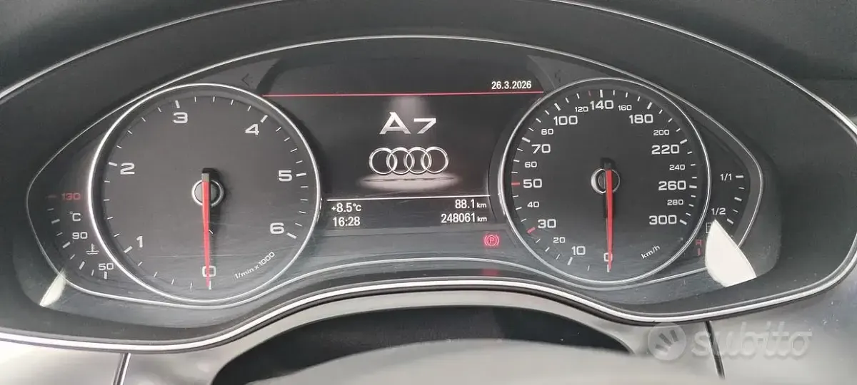 Usata Audi A7 Sportback S-Line 110 CV (80 kW) 2011 Blu Utilitaria